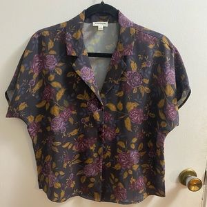 Frank and Oak camp collar blouse